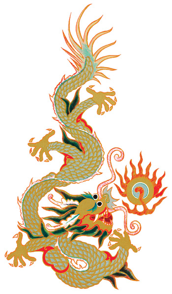 East Asia Dragon - The Art Needlepoint Company
