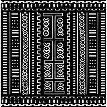 African Mudcloth Kit - The Art Needlepoint Company